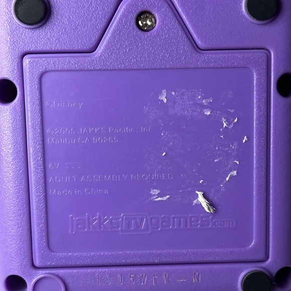 Disney Princess Plug & Play TV Game Jakks Pacific 2005 Pink Console Tested - Picture 8 of 9